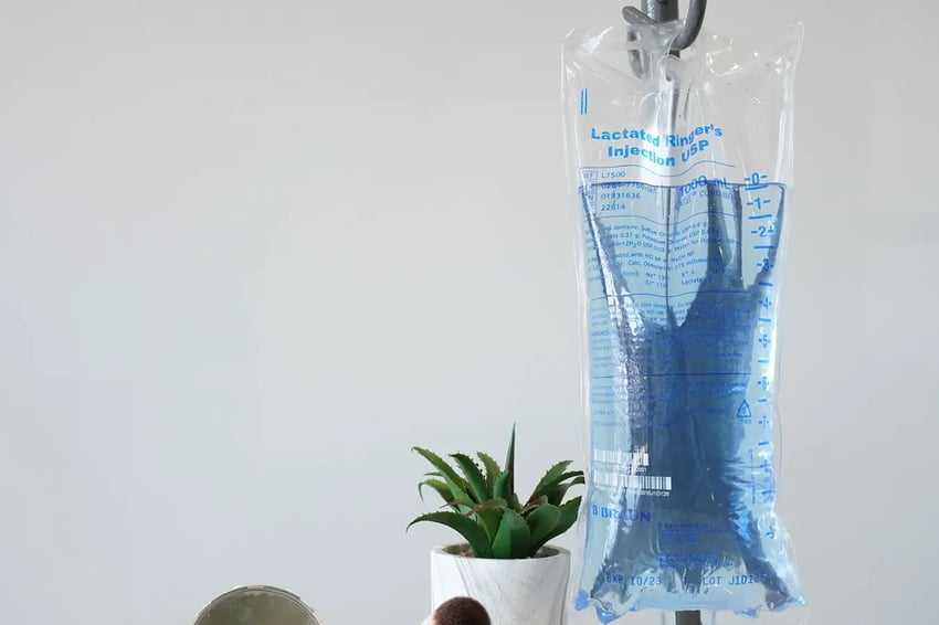 Hydration Room IV Fluid Bag