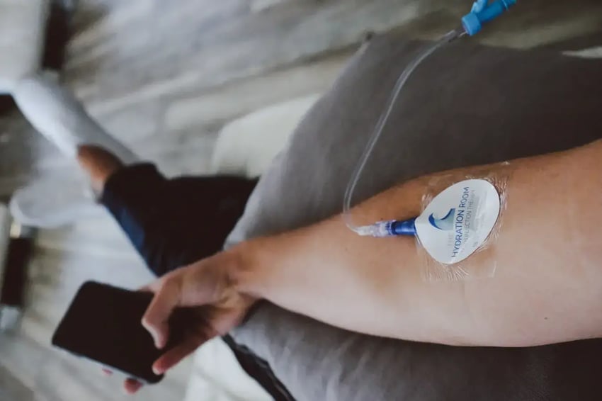 Hydration Room Patient IV 