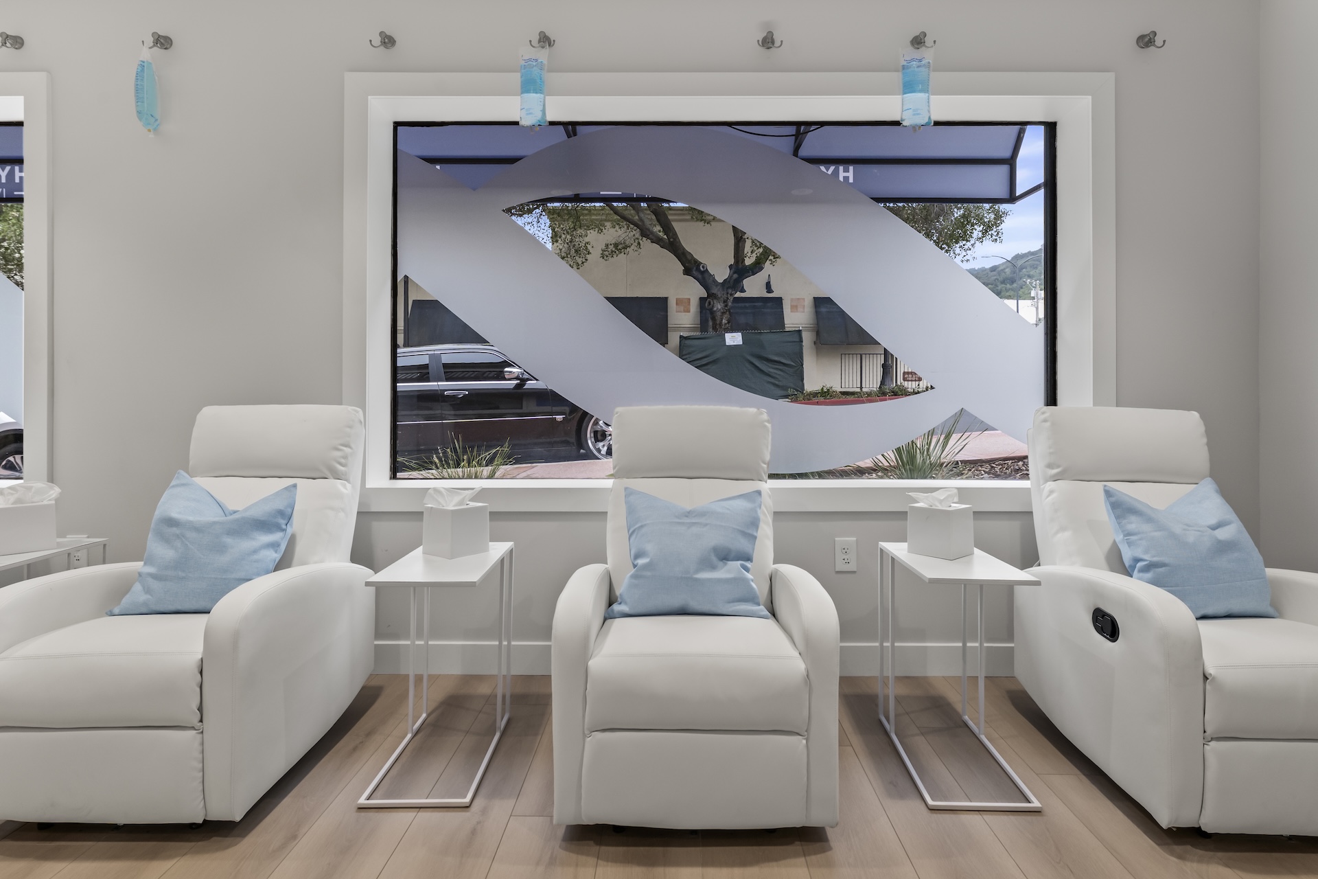 Interior of Hydration Room Los Gatos