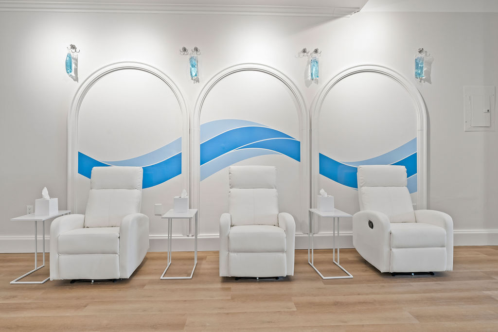 Interior of Hydration Room Cow Hollow