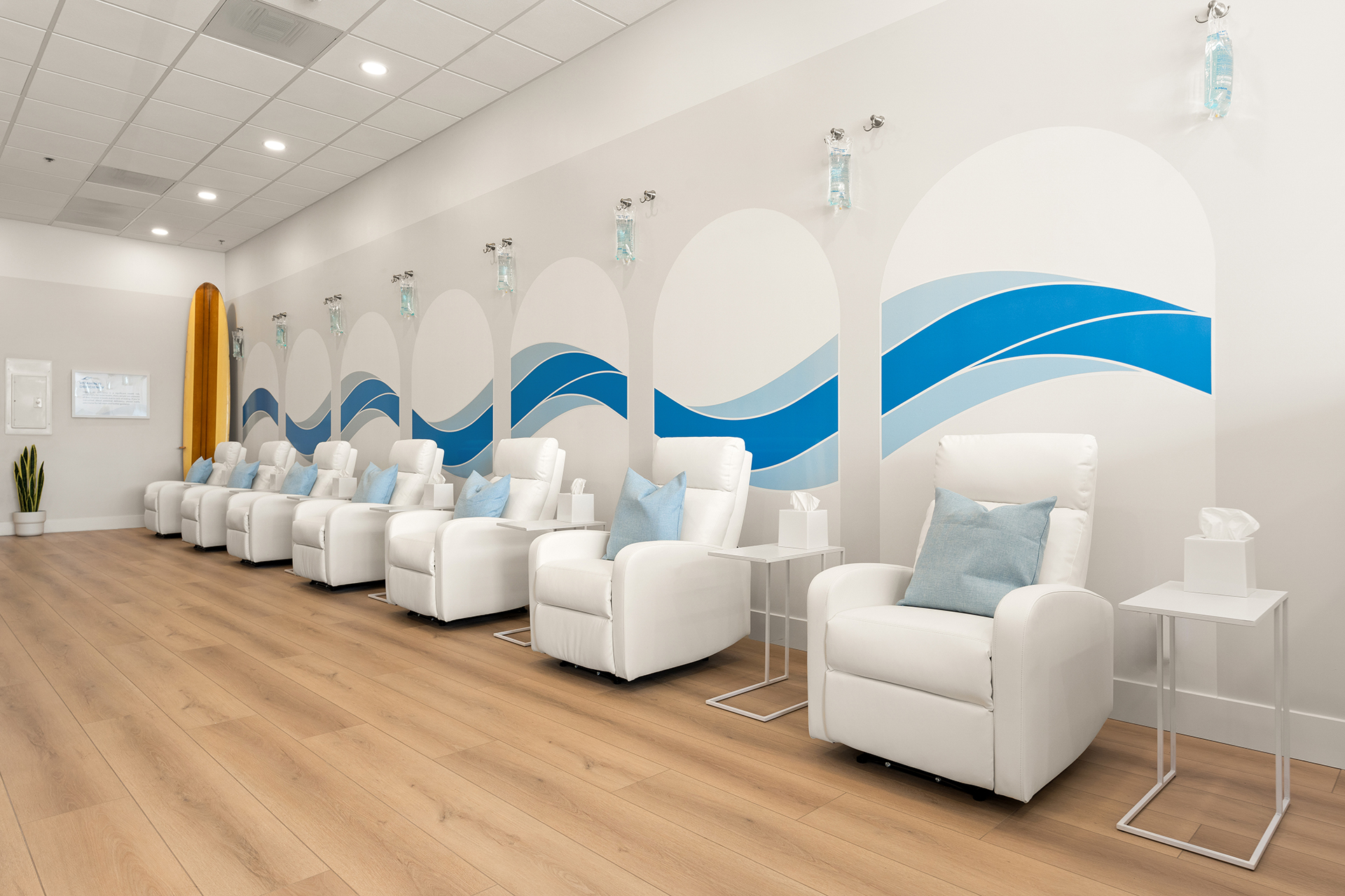 Hydration Room Manhattan Beach — IV Therapy Clinic Interior