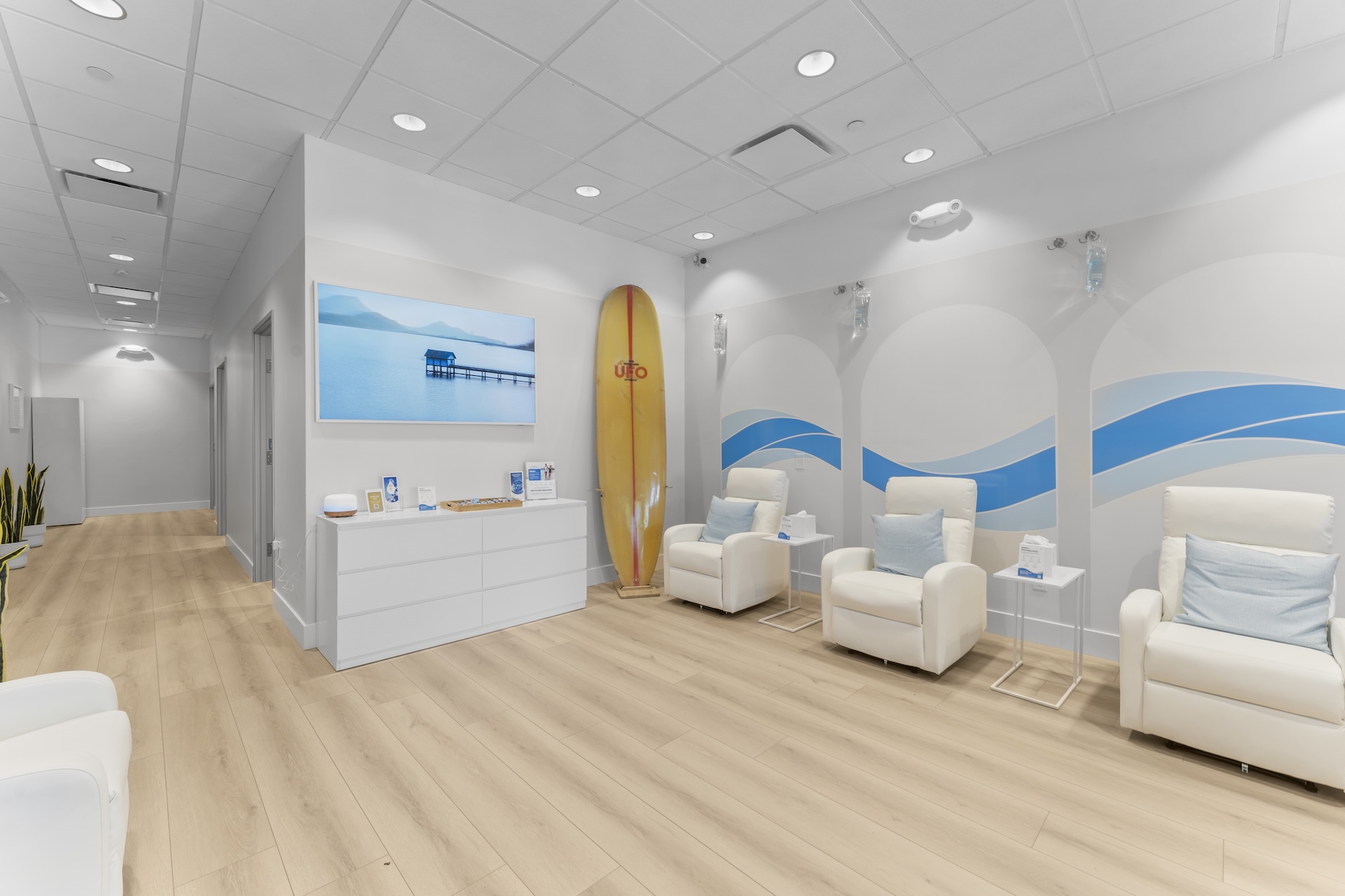 Hydration Room Alamo — IV Therapy Clinic Interior